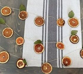 fall citrus garland