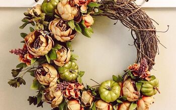 Fall Inspired Grapevine Wreath