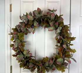 make a luxurious fall wreath