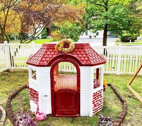 play house makeover, Front view