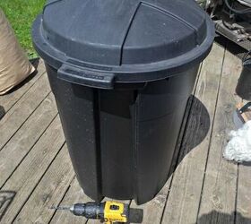 How to Make a Compost Bin From a $9 Garbage Can