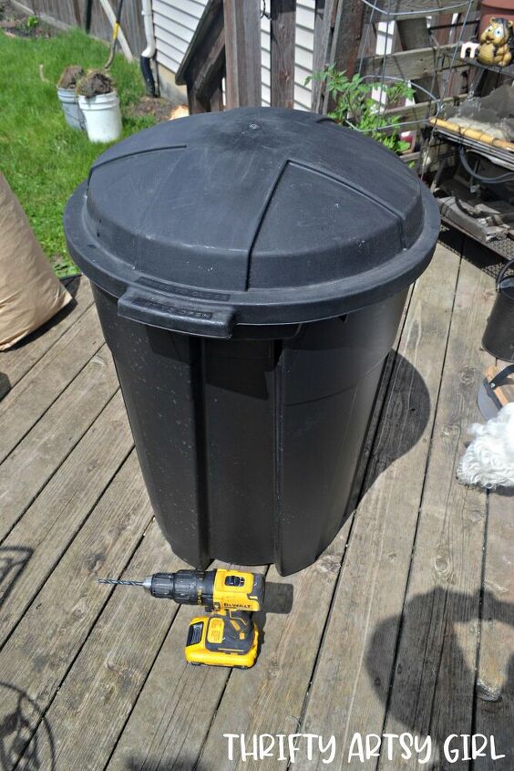 How to Make a Compost Bin From a 9 Garbage Can Hometalk