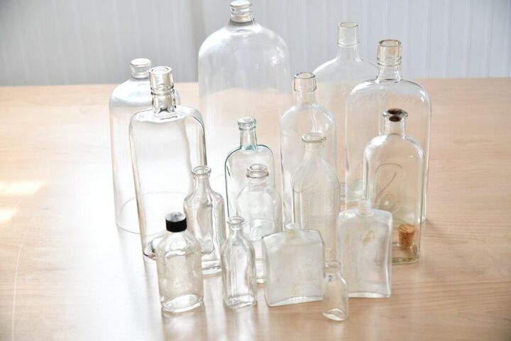 diy botellas de boticario vintage