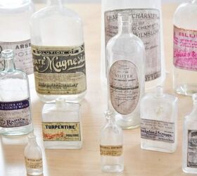 DIY Vintage Apothecary Bottles