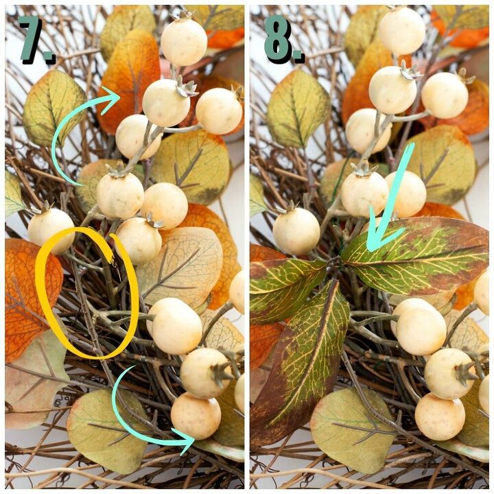 gorgeous fall wreath in 15 minutes
