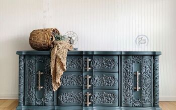 Upcycled Thrifted Dresser