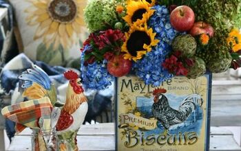 DIY ‘Thinking Outside the Vase’ Transitional Flower Arrangement