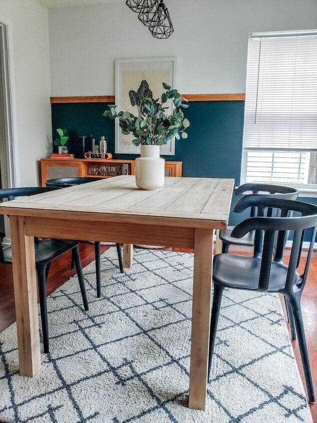 s 21 beautiful ideas for people that love the look of natural wood, Dining Room Table Remodel