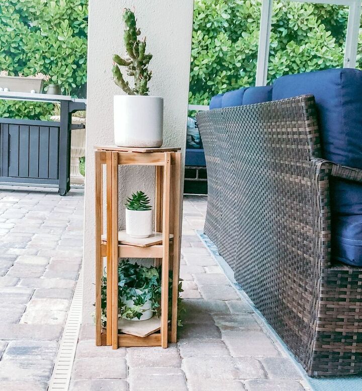 s 21 beautiful ideas for people that love the look of natural wood, DIY 3 Tier Wooden Planter Using Scrap Wood