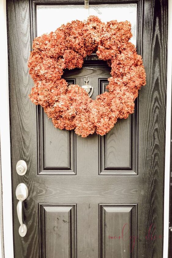 s 16 stunning fall wreaths that you can make for 30 or less, Snip Off Your Dead Hydrangeas for a New Look