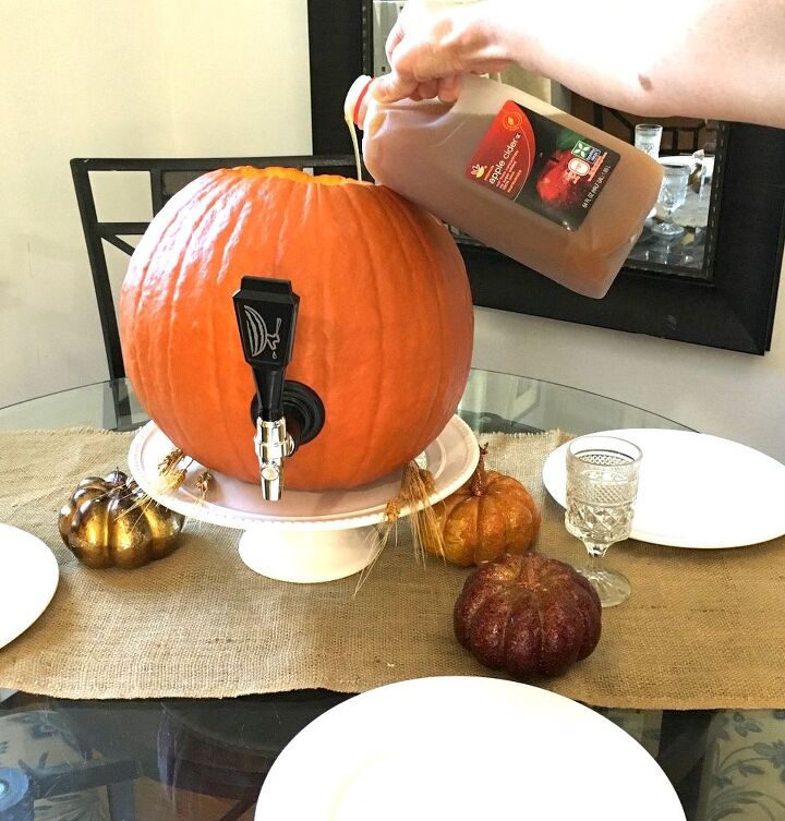 s 32 genius pumpkin ideas to try this fall, Pumpkin Keg