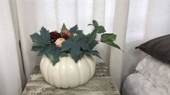 s 32 genius pumpkin ideas to try this fall, 4 Stunning Ways to Use Pinecones as Home Deco