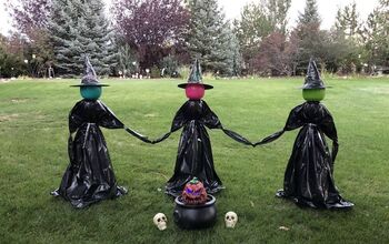 Cómo Hacer Brujas Decorativas De Jardín