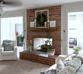 The fireplace makeover you'll want to do before the days get shorter