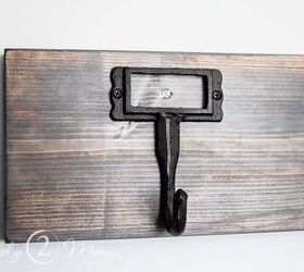 how to make a farmhouse coat rack in 5 simple steps