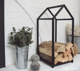 diy modern firewood holder a sexy way to hold your logs