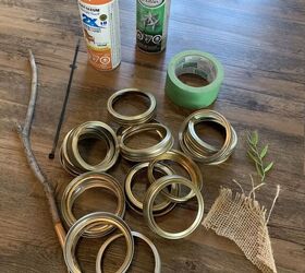 s 13 ways to decorate for fall using items you probably already own, Jar Lids