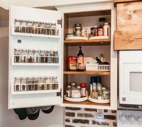 31 ideas that ll keep your home organized and looking good, DIY Spice Shelves