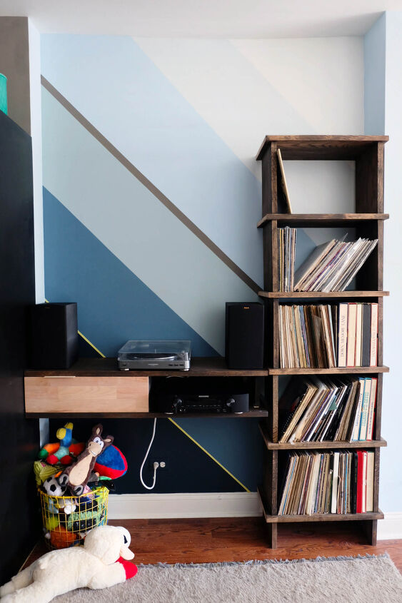 31 ideas que mantendrn su casa organizada y con buen aspecto, Armario flotante de pared DIY