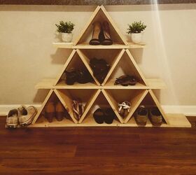 31 ideas that ll keep your home organized and looking good, DIY Shoe Rack