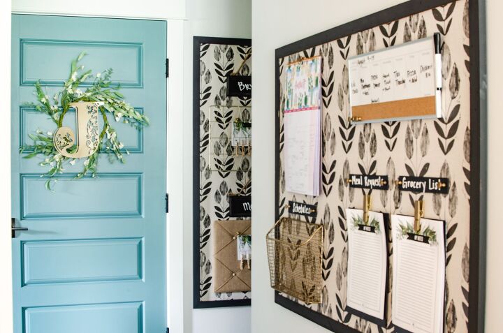 31 ideas that ll keep your home organized and looking good, How to Transform a Boring Cork Board