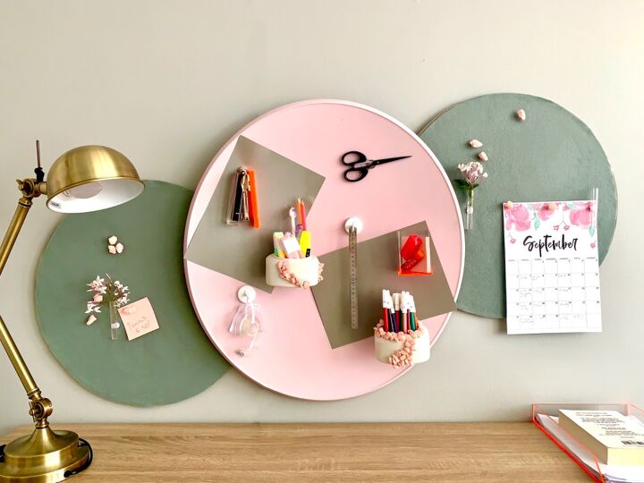31 ideas that ll keep your home organized and looking good, Magnetic Desk Organizer pinboard Set