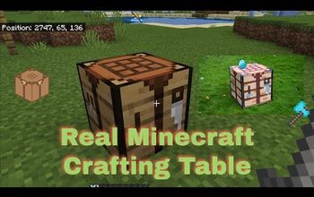 Minecraft Crafting Table Patterns as Images