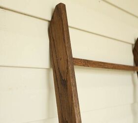 farmhouse blanket ladder diy free detailed instructions