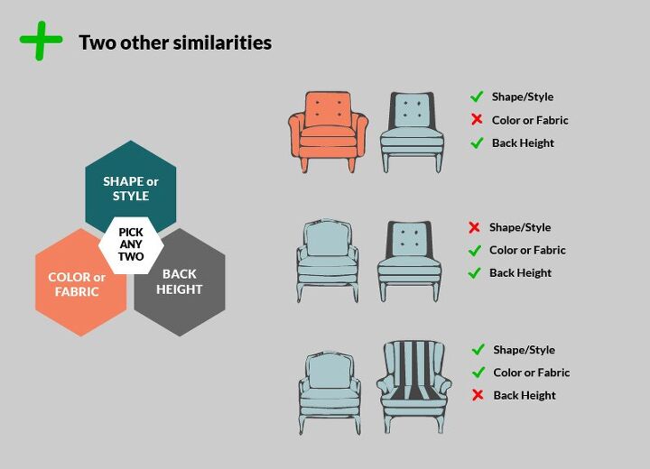 how to mix and match your furniture