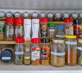 Scrap Wood Spice Rack