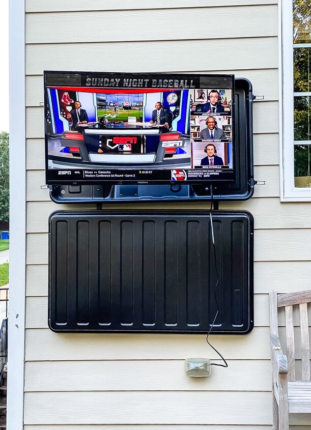 o que voc precisa saber sobre pendurar uma tv do lado de fora