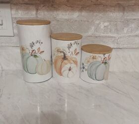 diy fall canister covers
