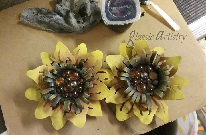 rustic sunflower fall wreath and a bit more