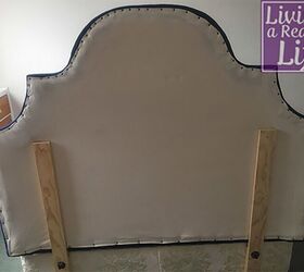 upholstered headboard with nailhead trim tutorial