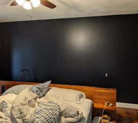stenciled accent wall looks like wallpaper costs way less