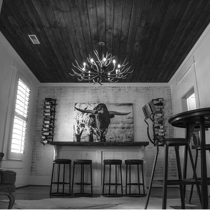 15 inexpensive faux brick makeovers that ll make you swoon, Faux Brick Wall With German Schmear
