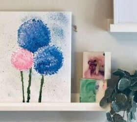 s 13 stunning diy art ideas to add to your gallery wall, DIY Floral Painting