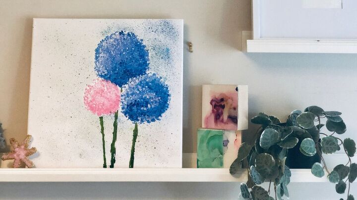 s 13 stunning diy art ideas to add to your gallery wall, DIY Floral Painting