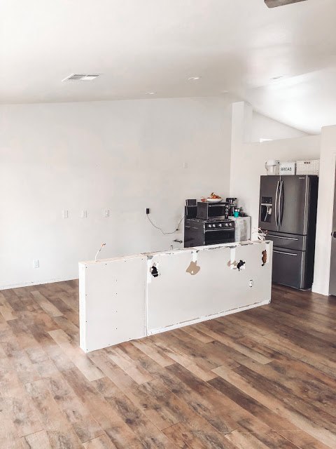 step by step for diy ish kitchen renovation