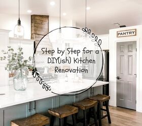 step by step for diy ish kitchen renovation