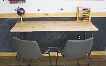 Cómo construir un escritorio para la escuela en casa