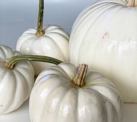 This may be the chicest way to use white pumpkins