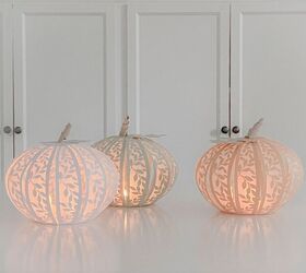 how to make paper pumpkins for your fall decor
