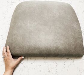 how to re cover chair cushions