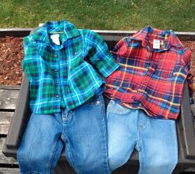 How to make your yard look amazing with second hand baby clothes