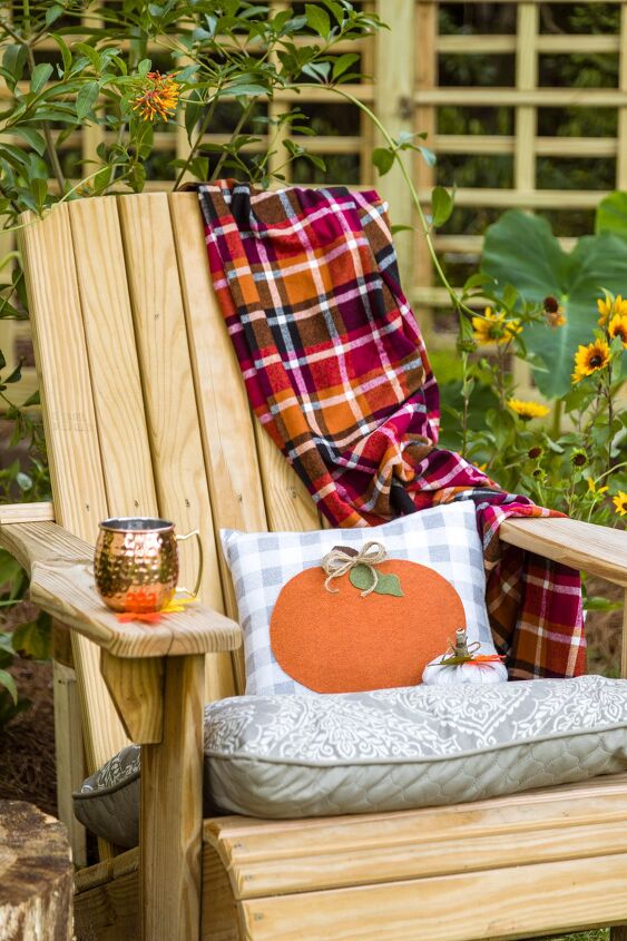 5 maneiras muito bonitas de renovar as almofadas para o outono, Almofadas de Ab bora DIY Id ias de Decora o de Outono