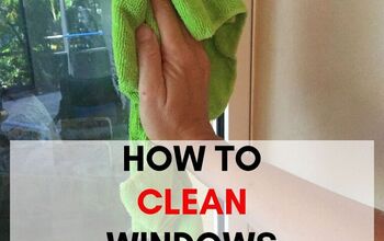  A melhor maneira de limpar janelas e espelhos