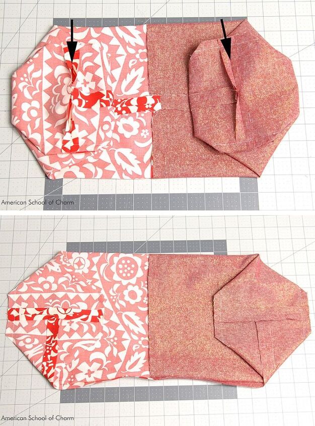 how to make a lined drawstring gift bag