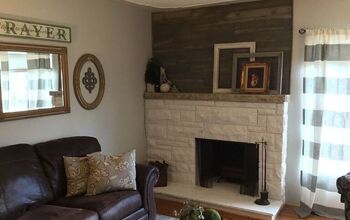 Updated 1950s Fireplace