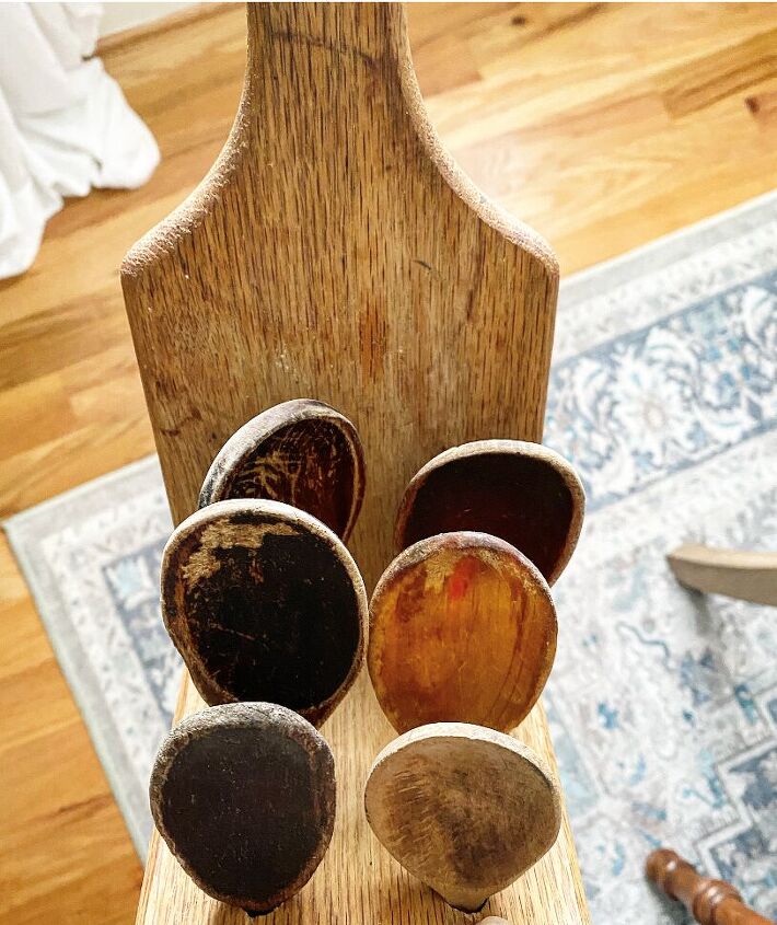 how to make a wood spoon rack